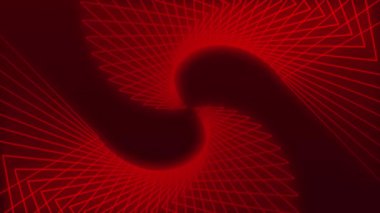 kırmızı geometrik şekiller sunum ve video projeleri kullanımı için arkaplan animasyon döngüsü. 100 karakter