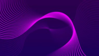 Sunumlar ve yaratıcı video projeleri için bu soyut mor arkaplan canlandırma döngüsünü indir