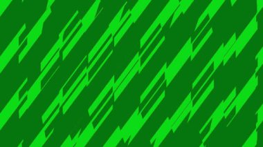 Projenizde grafik tasarım ve hareket grafikleri için yeşil soyut çizgiler arkaplan video animasyonu