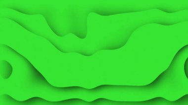 Video düzenleme ve krom anahtar efekti için yeşil ekran arkaplanı. Kusursuz döngü animasyonu. 100 karakter