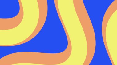 Bu soyut animasyon renkli şekiller ve akışkan çizgiler içerir. Arkaplan ve hareket grafikleri için mükemmel