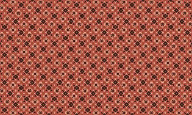 Çiçek ve geometrik elementlere sahip, tekstil ve arkaplan tasarımları için idealdir.