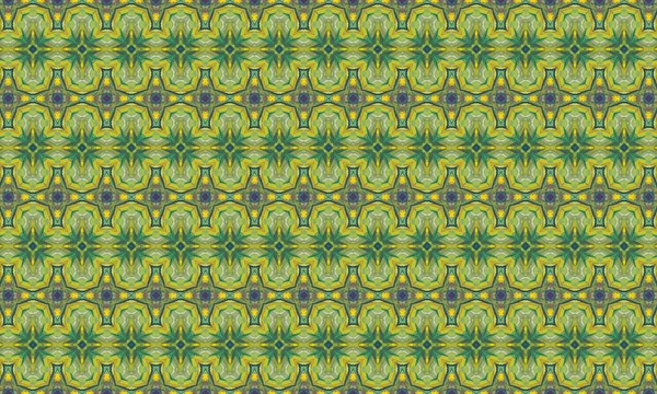 Göz kamaştırıcı yeşil ve sarı renkli kaleydoskop deseni tasarımlara, arka planlara ve yaratıcı projelere renk ve görsel ilgi katmak için mükemmel..