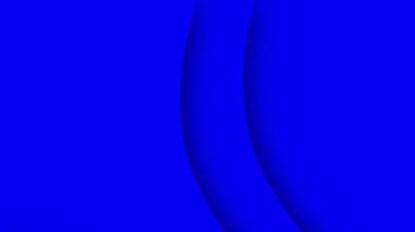 Modern iş sunumları ve yaratıcı projeler için kıvrımlı gölge etkisi olan dinamik mavi arkaplan