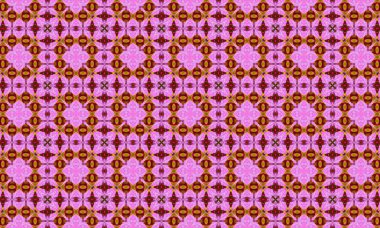 Pembe ve kahverengi renkli karmaşık desenli, her tasarım projesine zarafet ve tarz katmak için mükemmel.