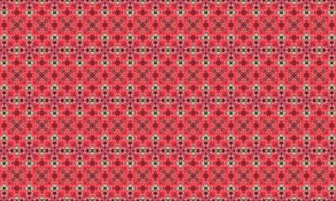 Pembe ve kırmızı tonlarda karışık çiçek deseni. Her tasarım projesine zarafet ve incelik katmak için mükemmel.