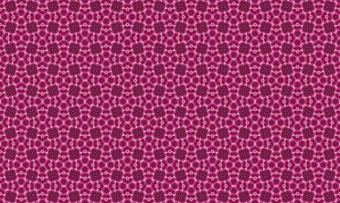 Modern ve şık bir atmosfere sahip karmaşık pembe geometrik desen, tasarım ilhamı veya dekoratif amaçlar için mükemmel.