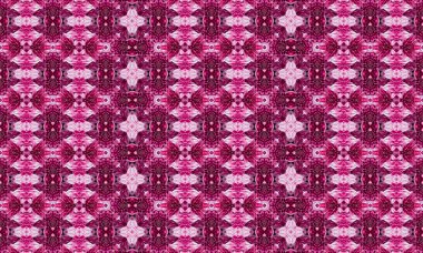 Dekoratif kullanım için canlı tasarımlar ve şekillerle karışık pembe çiçek desenleri.