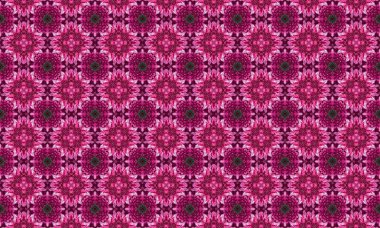 Karmaşık pembe çiçek desenleri, canlı, detaylı tasarımlar, dekoratif, sanatsal ve ticari kullanım için mükemmel.