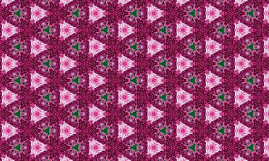 Bu canlı pembe çiçek desenine biraz zarafet katın. Yeşil aksanlı, renkli ve sofistike tasarımlar için mükemmel..