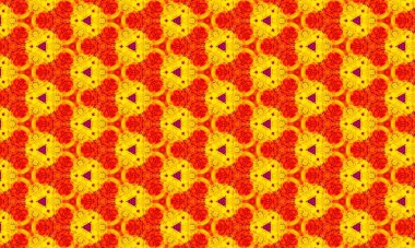 Parlak turuncu ve sarı çiçeklerle sersemletici çiçek deseni, her tasarım projesine bir renk ve enerji katmak için mükemmel, tekstil 'den dijital ortama