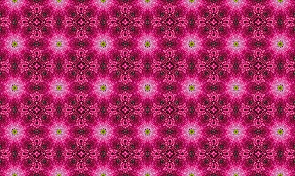 Yeşil aksanlı karışık pembe çiçek deseni dekoratif tasarımlar ve sanatsal projeler için mükemmel.