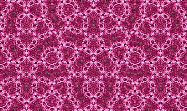 Canlı dairesel tasarımlar içeren karmaşık pembe çiçek desenleri. Her projeye zarafet ve tarz katmak için mükemmel.