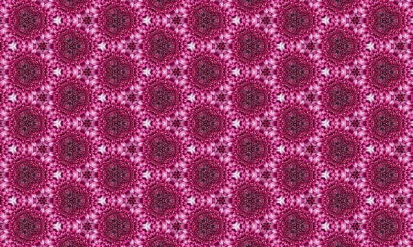 Mandalalar içeren karışık pembe desenler dekoratif arka planlar, duvar kağıtları veya sanatsal tasarımlar için mükemmel.
