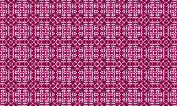 Geometrik tasarım elementleriyle karışık pembe ve mor desenli, dekoratif arka planlar, tekstil veya sanatsal projeler için mükemmel.