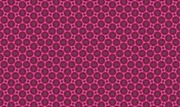 Tekrarlayan dairesel tasarımlar içeren karmaşık pembe geometrik desen, her projeye modern stil ve görsel ilgi katmak için mükemmel.