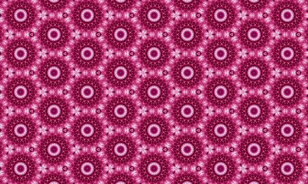 Dairesel tasarımlar içeren karmaşık pembe desenli, her tasarım projesine zarafet ve lüks katmak için mükemmel.