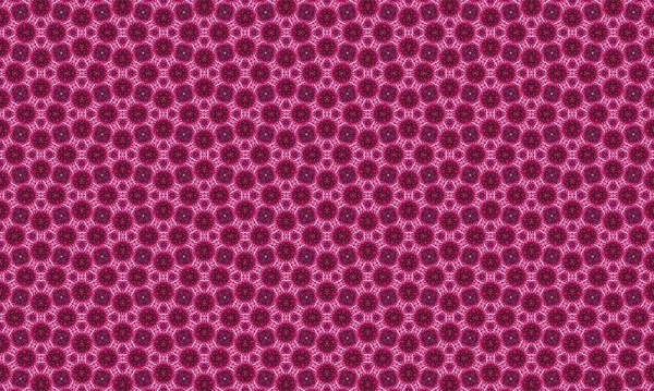 Dekoratif kullanım için canlı tasarım elementleriyle karışık pembe çiçek deseni