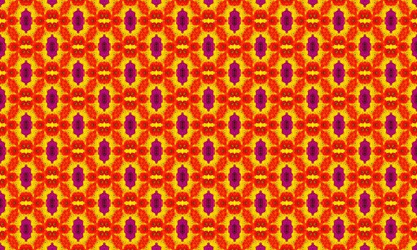 Tasarımlarınıza canlı mor, kırmızı ve sarı renkleri içeren bu çiçekli desenle renk katın