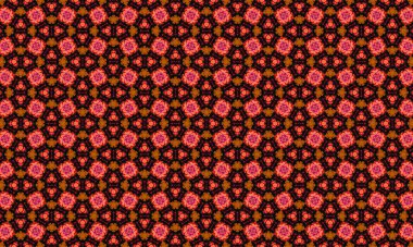 Çarpıcı bir çiçek deseni, karmaşık geometrik tasarımı, lüks moda ve modern dekorasyon için mükemmel.