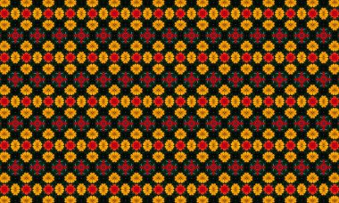 Modern tasarım için güzel yeşil ve beyaz geometrik desen