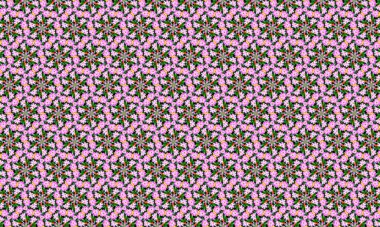 Bu canlı çiçek desenine biraz zarafet katın. Pembe çiçekli, yemyeşil arka planda. Tasarım, dekorasyon ve moda projeleri için mükemmel.