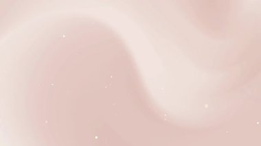 Beyaz kıvrımları ve parıltıları olan zarif pembe arka plan, lüks marka reklamcılığı veya moda tasarımı için ideal.