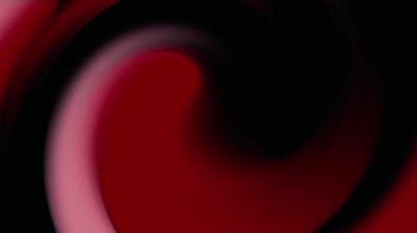 Hareketli kırmızı ve siyah girdap şekilli dinamik soyut tasarım