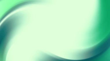 Pürüzsüz akış eğrilerine sahip zarif yeşil eğimli arkaplan, modern tasarımlar, sunumlar ve dijital projeler için ideal