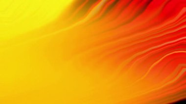 Enerjiyi ve hareketi anımsatan canlı turuncu ve sarı dalgalı dinamik soyut arkaplan, modern tasarımlar ve yaratıcı projeler için mükemmel.