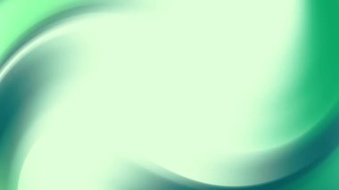 Pürüzsüz yeşil ve beyaz eğrileri olan zarif modern soyut arkaplan, sunumlar, tasarımlar ve dijital projeler için mükemmel