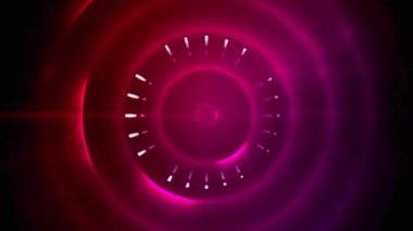 Modern tasarımlar için mükemmel dairesel desenli dinamik pembe soyut arkaplan