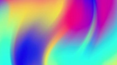 Şaşırtıcı çok renkli soyut arkaplan pürüzsüz akış eğimleriyle