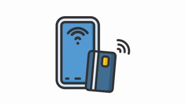 İnternet erişimi için taşınabilir kablosuz bağlantı aygıtına bağlı akıllı telefon