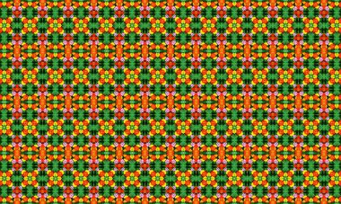 Renkli çiçekleri ve yaprakları olan güzel çiçek desenleri. Dekorasyon ve tasarım için mükemmel.