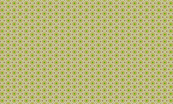 Açık arkaplanda yeşil ve sarı çiçekli zarif çiçek deseni, duvar kağıdı ya da tekstil tasarımı için mükemmel.