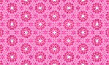 Beyaz merkezleri ve altın aksanları olan, zarif ve lüks tasarım gerektiren sevimli, pembe, pürüzsüz desenli bir desen. Moda, güzellik veya dekoratif projeler için kullan.