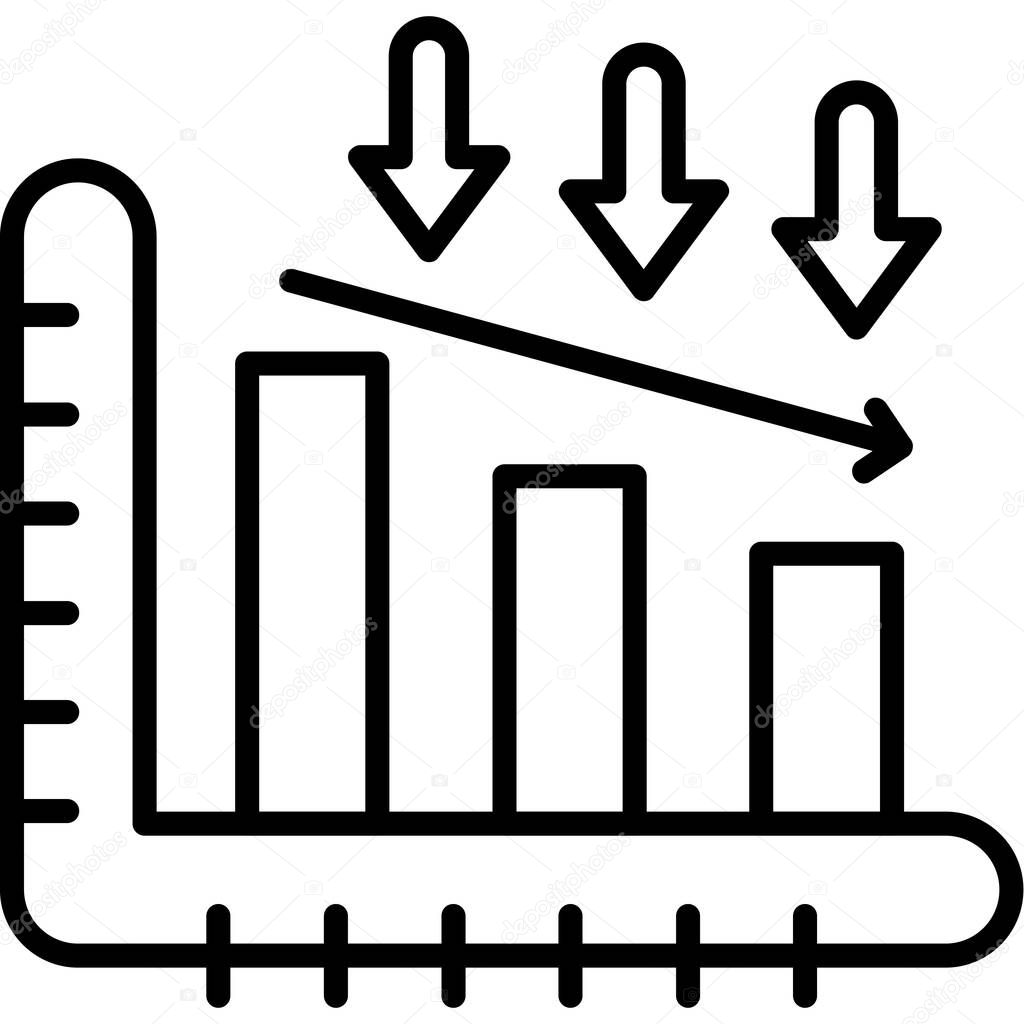 Çubuk Grafik Ağı Vektör Resimlemesini Azalt