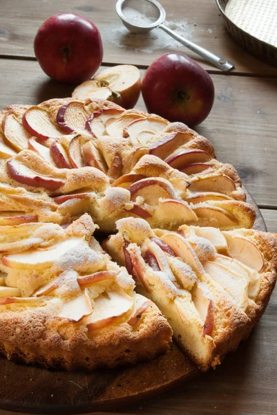 Torta di mele tradizionale — Foto Stock