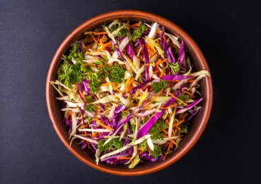 Sonbahar sebze taze salata