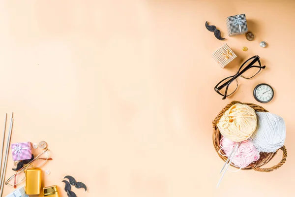 Feliz Fondo Del Día Los Abuelos Abuelos Tarjeta Regalo Vacaciones — Foto de Stock