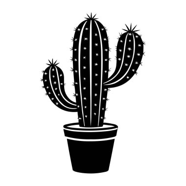 Kaktüs Siluet Vektör ResimleriName