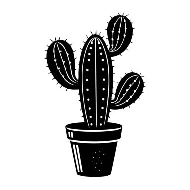 Kaktüs Siluet Vektör ResimleriName