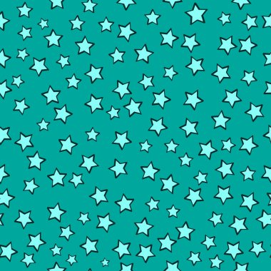 Arka plan deseni yıldız mavi