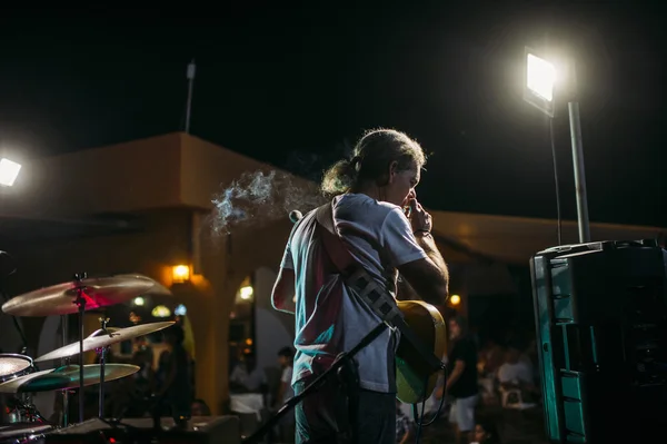 Concierto al aire libre por la noche — Foto de Stock