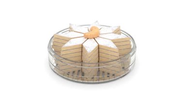 Kaju katli yakın görünüm