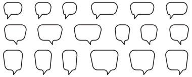 Komik Konuşma Baloncuk Seti. Sohbet Baloncuk Koleksiyonu. Diyalog Balon Paketi. El Yazması Konuşma Baloncukları