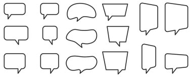 Komik Konuşma Baloncuk Seti. Sohbet Baloncuk Koleksiyonu. Diyalog Balon Paketi. El Yazması Konuşma Baloncukları