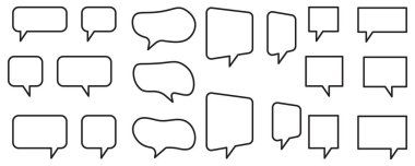 Komik Konuşma Baloncuk Seti. Sohbet Baloncuk Koleksiyonu. Diyalog Balon Paketi. El Yazması Konuşma Baloncukları