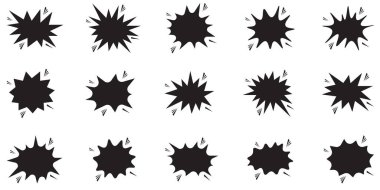 Sohbet Baloncuk Koleksiyonu. Komik Konuşma Baloncuk Seti. Diyalog Balon Paketi. Çizgi film mesaj baloncukları. Konuşma Metni Pankartları